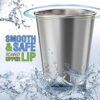 Conjunto de tazas para niños de acero inoxidable de 8_3