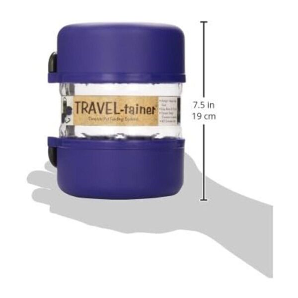 Contenedor de viaje Vittles Vault Gamma TRAVELtainer Azul_3