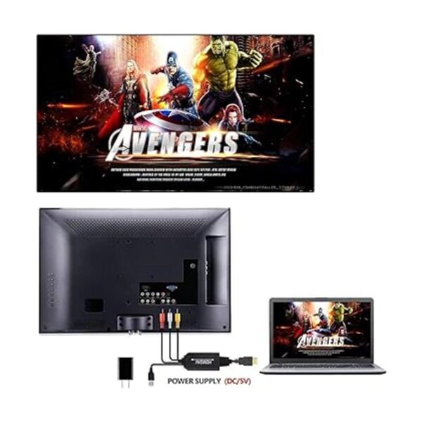 Convertidor HDMI a RCA cable HDMI a RCA cable adaptador_6