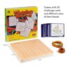 Coogam tablero geométrico de madera material matemático_5