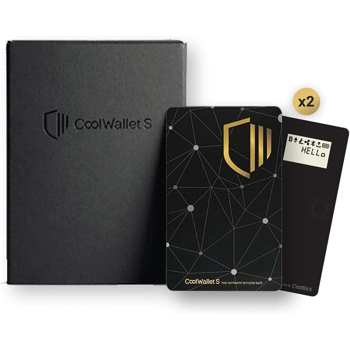 CoolWallet S Duo Paquete de 2 carteras de hardware