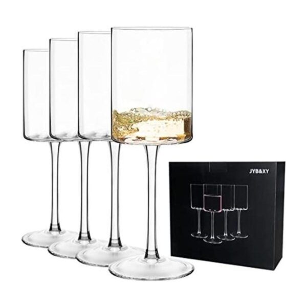 Copas de vino tinto o blanco de 15 onzas sopladas a mano_1
