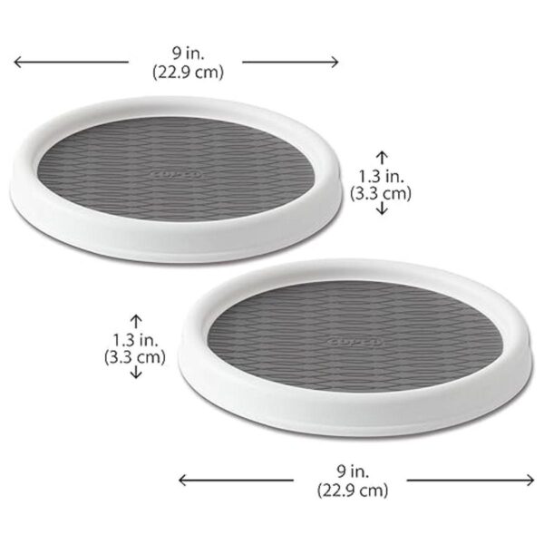 Copco Gabinete de despensa antideslizante Lazy Susan mesa