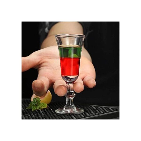Cordial Vasos de chupito de vidrio sin plomo de 1 onza