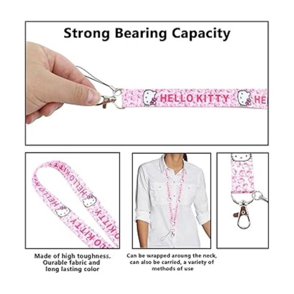 Cordón para llavero con diseño de gato de gatito GSKitty A_3