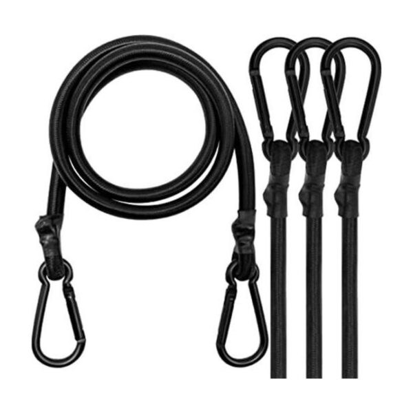 Cordones elásticos con mosquetón 40 pulgadas de largo_1