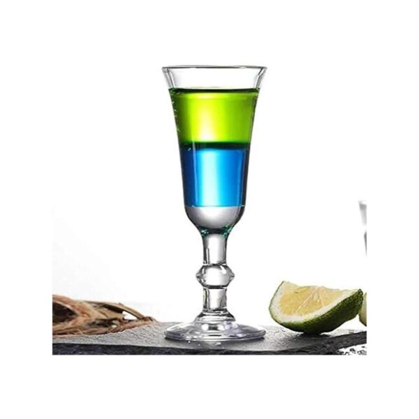 Cordial Vasos de chupito de vidrio sin plomo de 1 onza