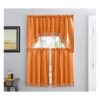 Cortinas de café para cocina cortinas de baño con cenefa