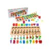 CozyBomb Rompecabezas de madera Montessori para clasificar_1