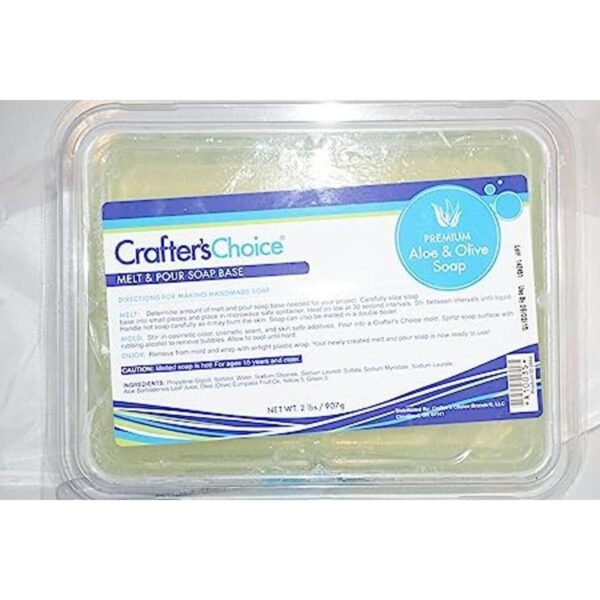 Crafters elección Aloe Vera Aceite de Oliva Melt y_1