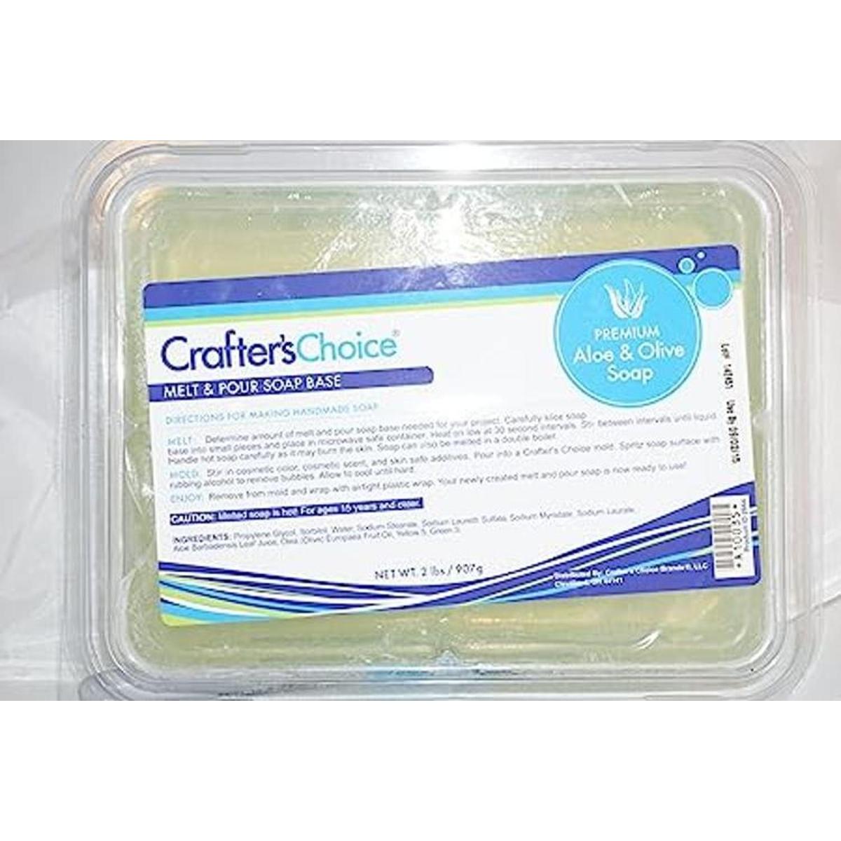 Crafters elección Aloe Vera Aceite de Oliva Melt y