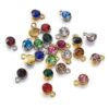 Craftdady 144 colgantes de cristal con piedra de_2