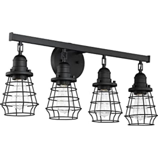 Craftmade 50604FB Thatcher Iluminación de baño industrial_1