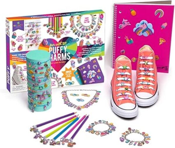 Crafttastic Diversión con dijes hinchados de bricolaje
