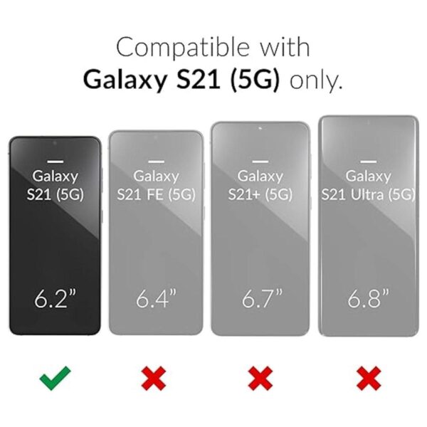 Crave Funda de doble protección para Galaxy S21 funda de_2