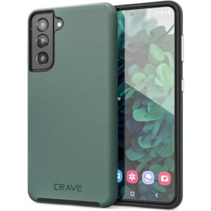 Crave Funda de doble protección para Galaxy S21 funda de_1