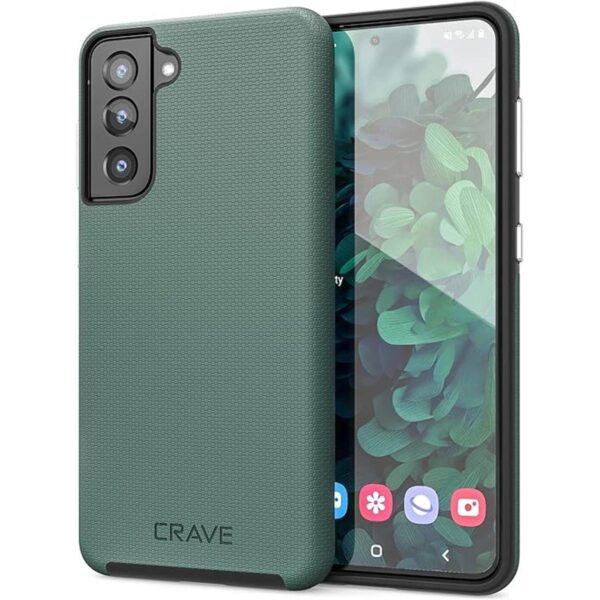 Crave Funda de doble protección para Galaxy S21 funda de_1