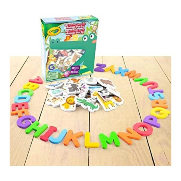 Crayola ABC Juego de imanes a juego diseño de animales_1