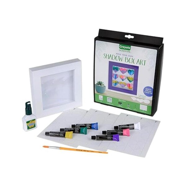 Crayola Caja de sombra para bricolaje kit de marco de_2