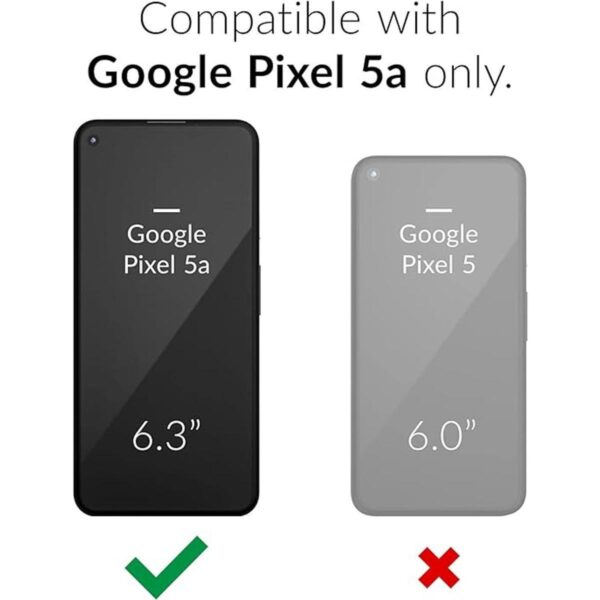 Crave Funda delgada para Pixel 5a funda a prueba de_2