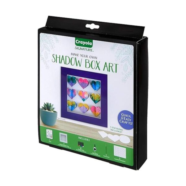 Crayola Caja de sombra para bricolaje kit de marco de_4