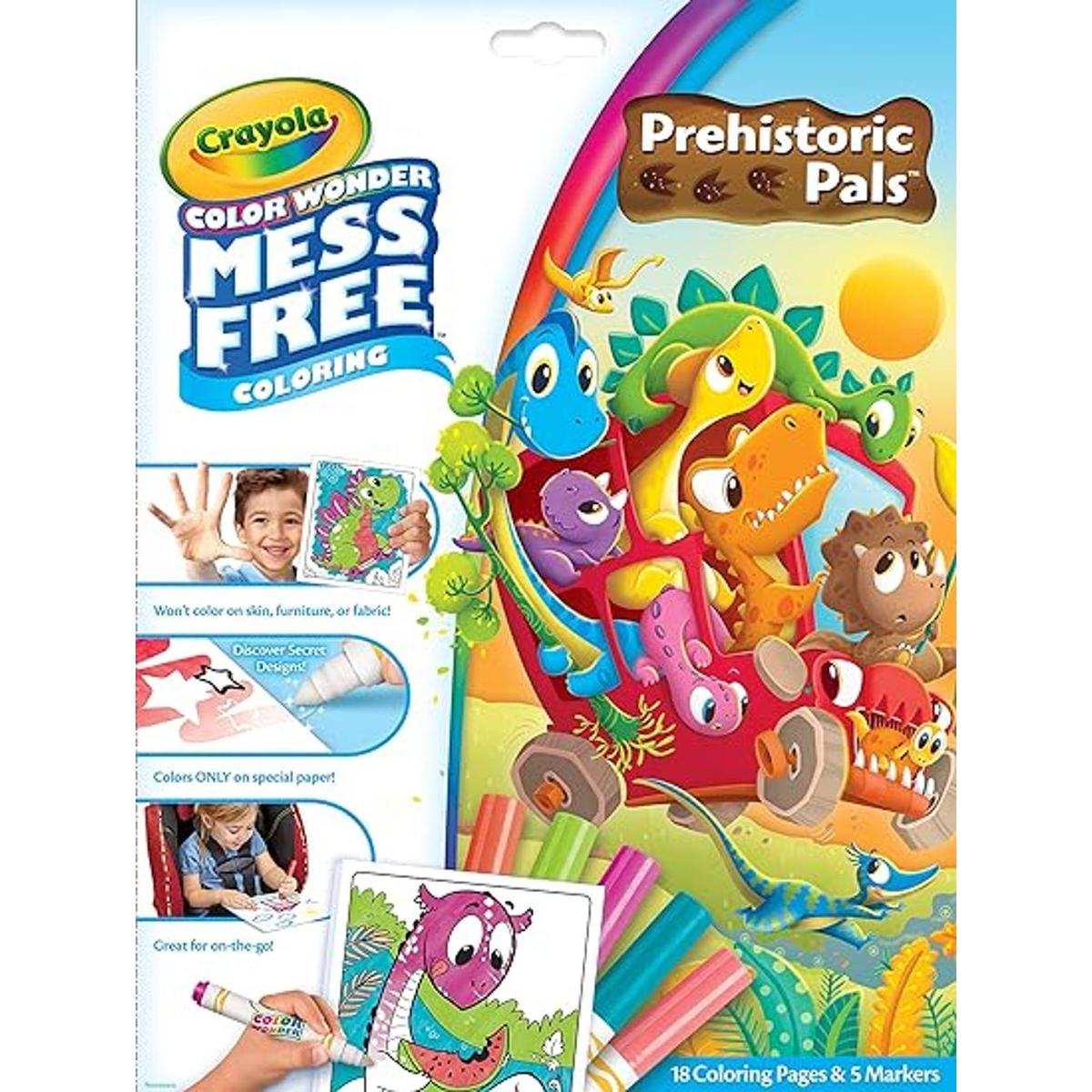Crayola Color Wonder Prehistoric Pals Marcadores