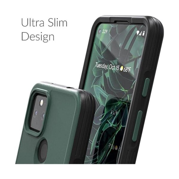 Crave Funda delgada para Pixel 5a funda a prueba de_5