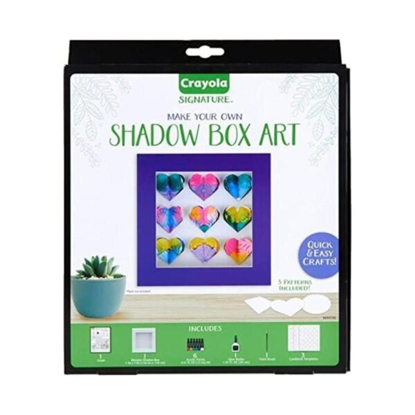 Crayola Caja de sombra para bricolaje kit de marco de_1