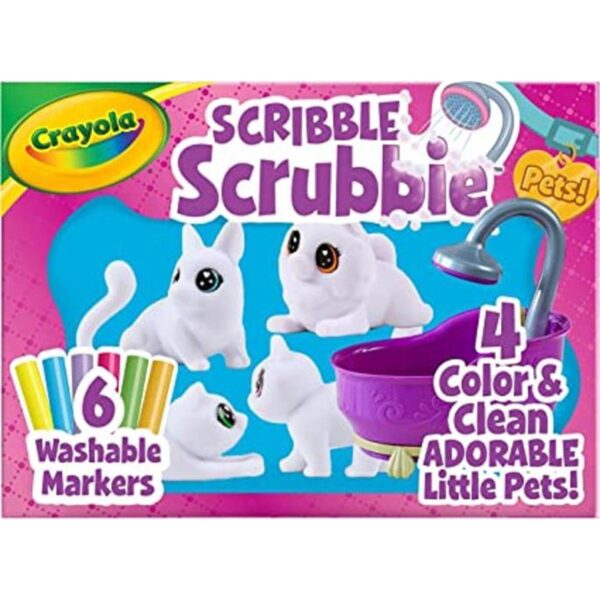 Crayola Scribble Scrubbie Pets Juego de bañera 2.0_1