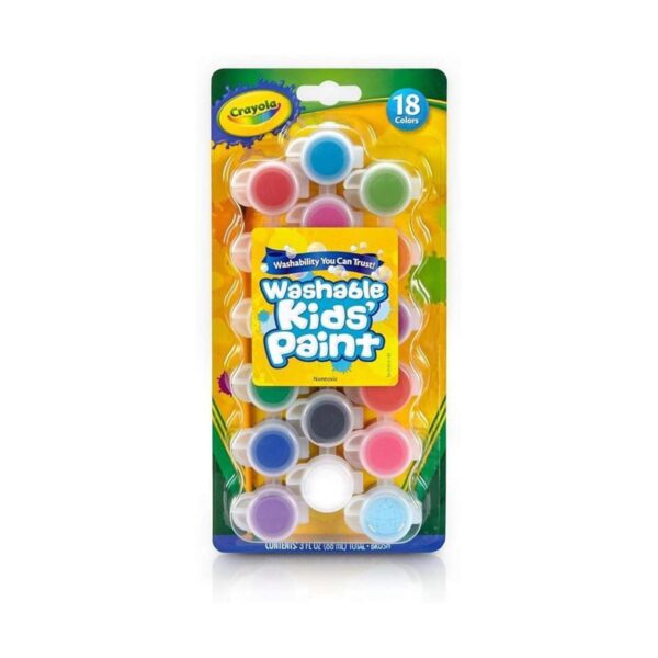 Crayola Pintura lavable para dedos para niños varios