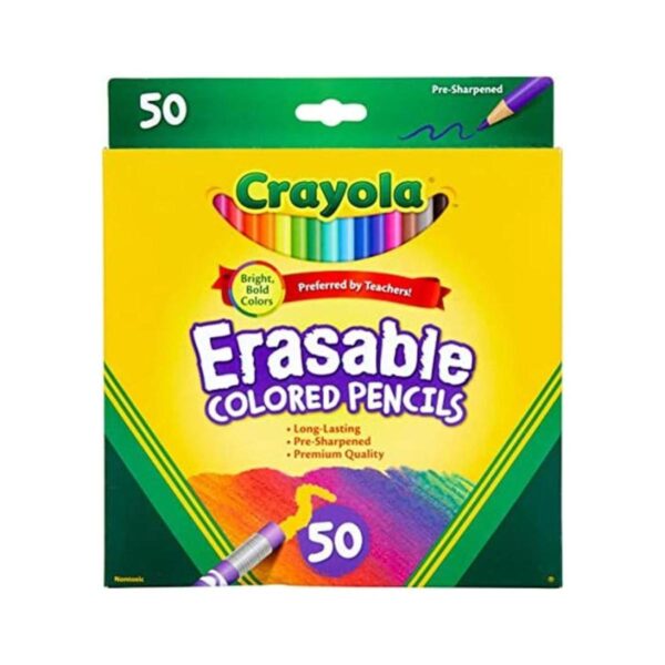 Crayola Lápices de colores borrables suministros de_1