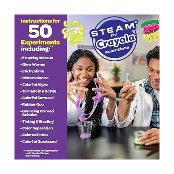 Crayola Juego de química de color kits de ciencia para_4