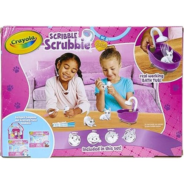 Crayola Scribble Scrubbie Pets Juego de bañera 2.0_6