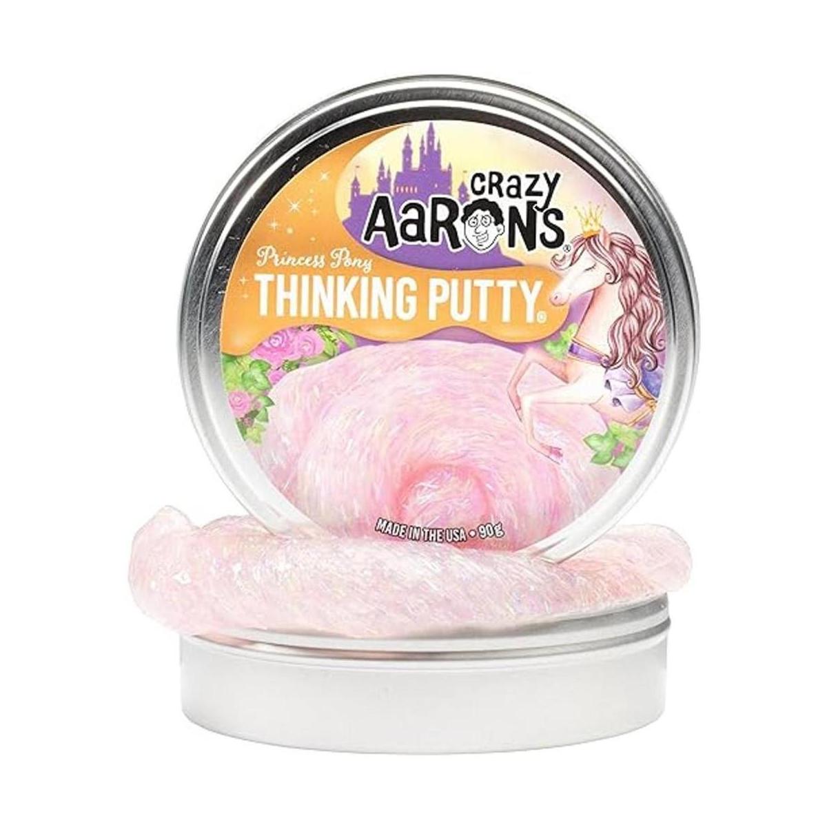 Crazy Aarons Thinking Putty Princess Pony 4 pulgadas