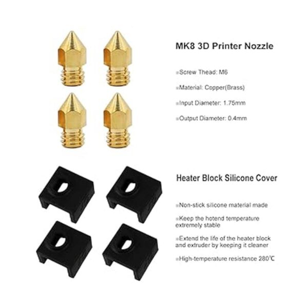Creality Ender 3ProV2 3D Impresora Montada Extrusora MK8_3