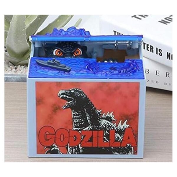 Creativa película de dinosaurio alcancía robando monedas_3