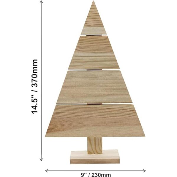 Creative Hobbies Paleta de madera de pie 14.5 x 9.5_3
