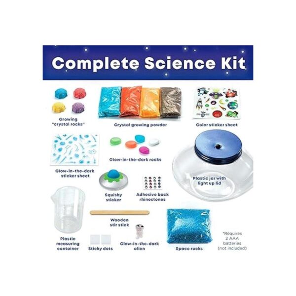 Creativity for Kids Kit de terrario espacial para_3