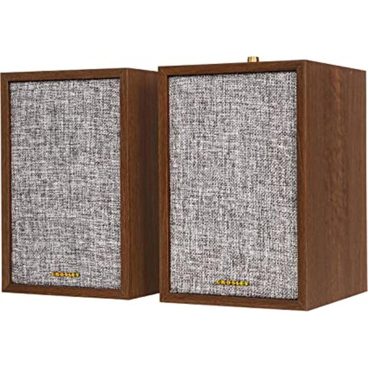 Crosley S200AWA Altavoces estéreo Bluetooth activados de 4