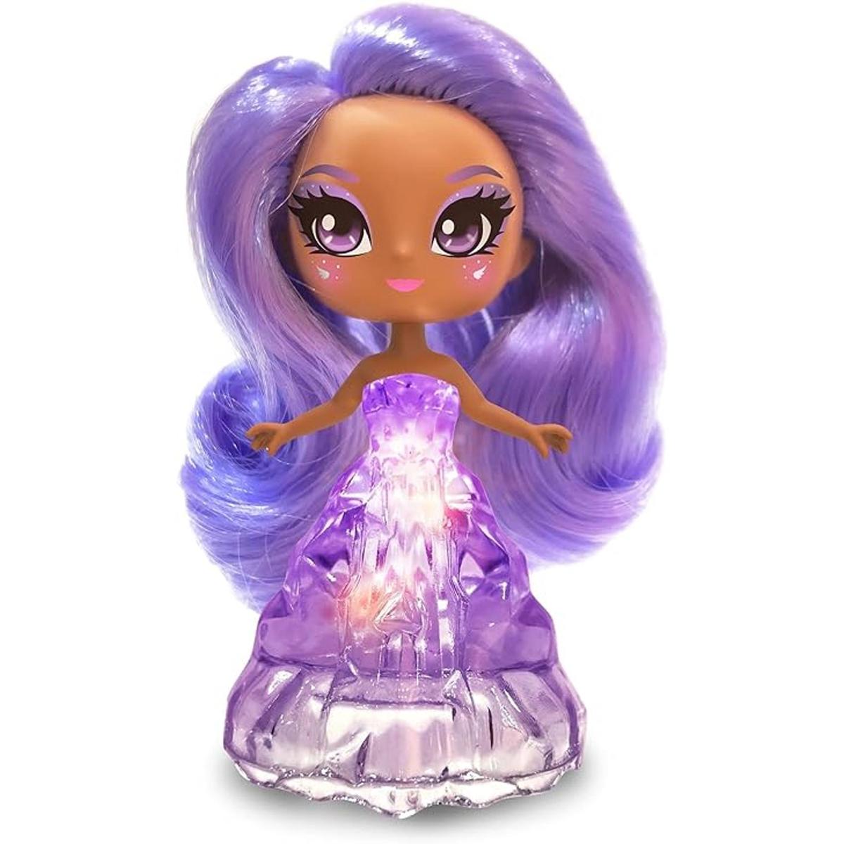 Crystalina Muñecas Juguetes coleccionables de amatista