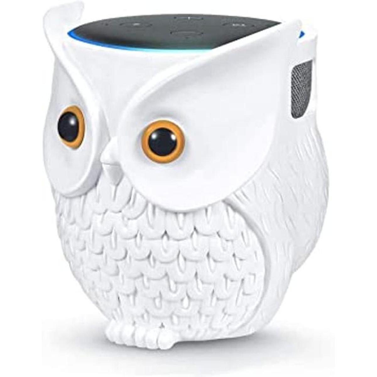 Ctoiotc Soporte de búho para altavoz inteligente de