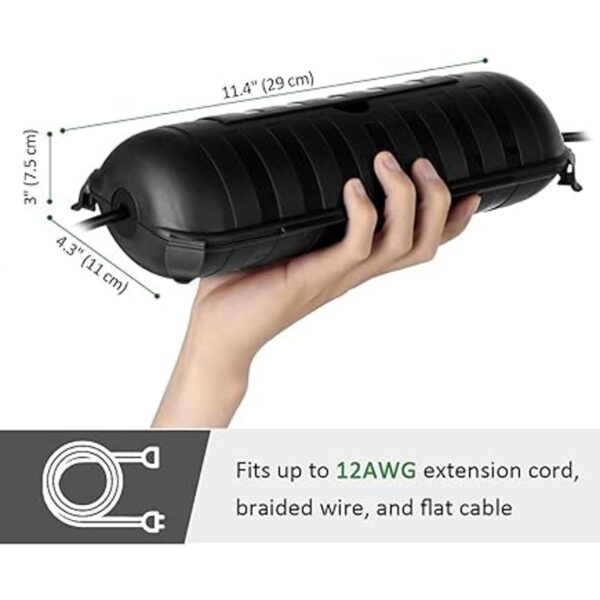 Cubierta de seguridad para exteriores con protector