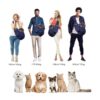 Cuby Transportador para perros y gatos bolsa reversible_6