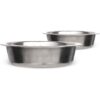 Cuencos de acero inoxidable para perros y gatos plato_1