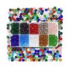 Cuentas de vidrio Briolette de 0.394 in para hacer joyas
