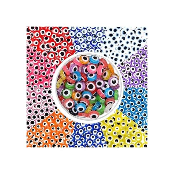 Cuentas de ojo malvado para la fabricación de joyas 750