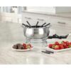 Cuisinart CFO3SS Fondue eléctrica 6.12 x 10.50 x 7.00_4