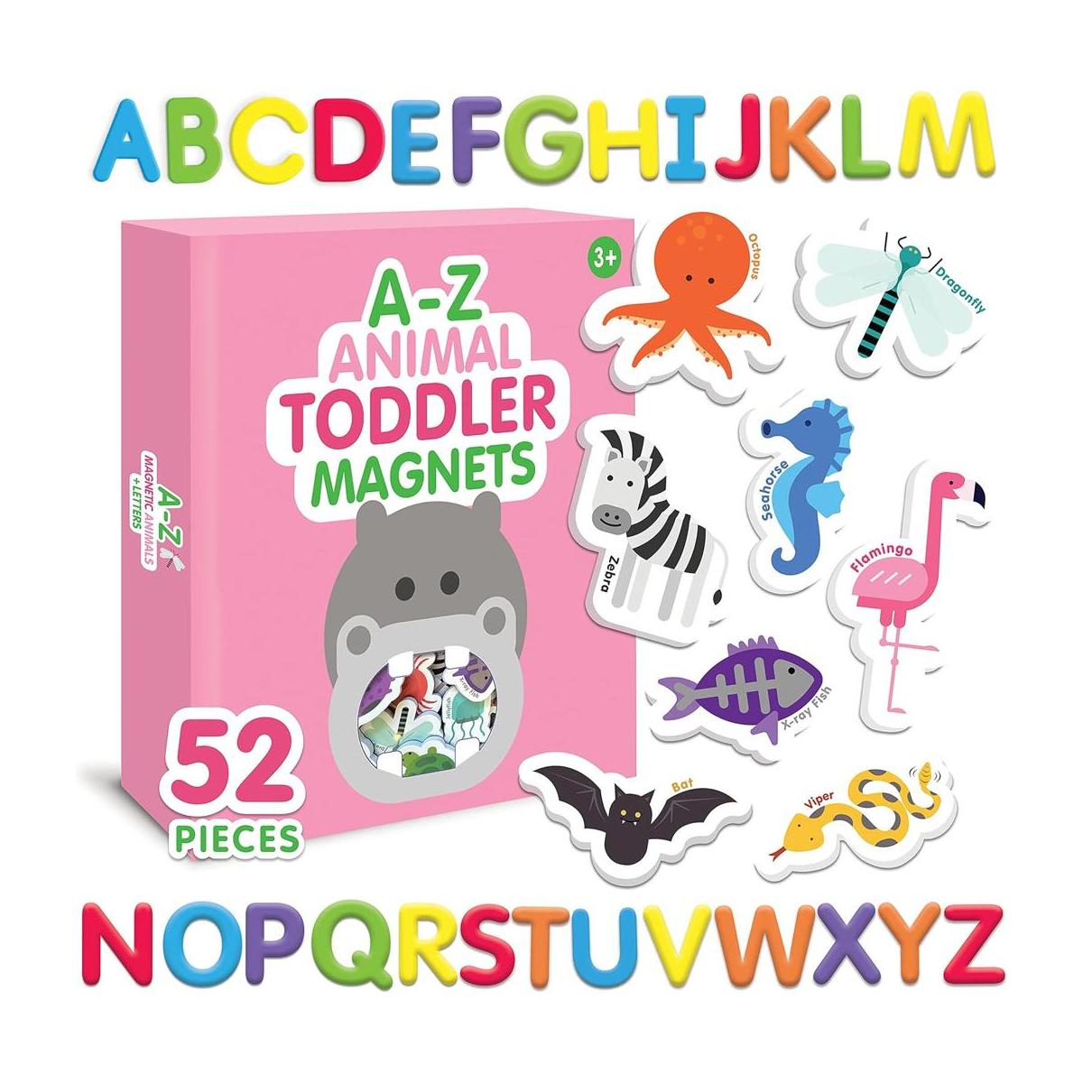 Curious Columbus Imanes de animales para niños. Incluye