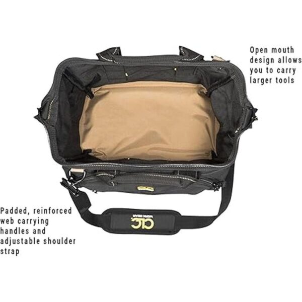 Custom Leathercraft 1537 multicompartimento porta_5