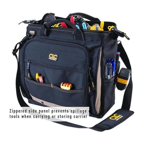 Custom Leathercraft 1537 multicompartimento porta_3